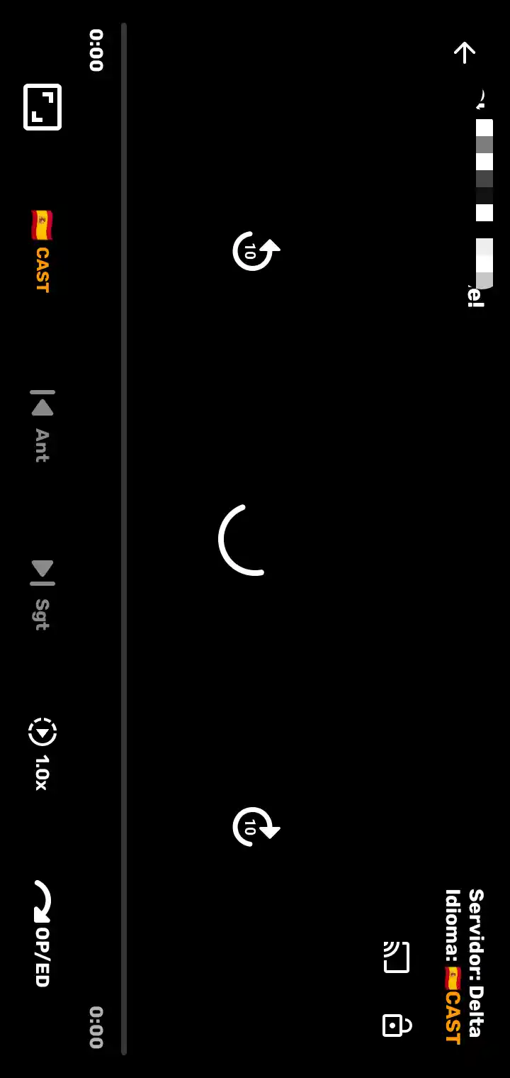 Kawaii Anime app home screen